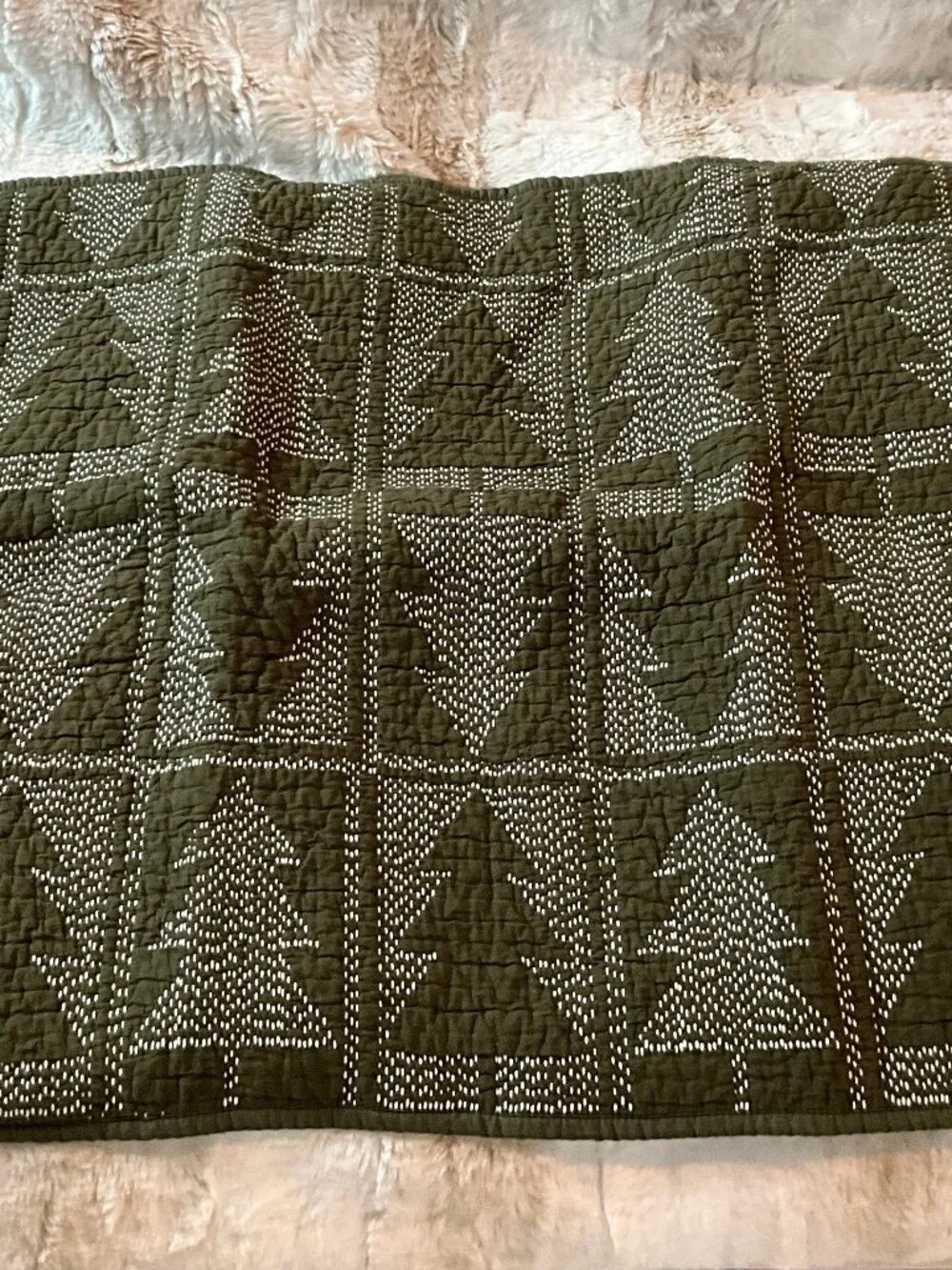 West Elm Standard Pillow Sham | Sage Green | Excellent Condition